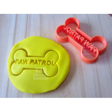 Cortante para Galletitas Hueso Patrulla Canina