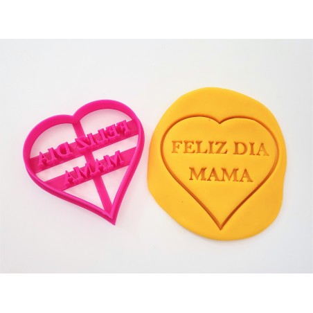 Cortante para Galletitas Feliz Dia Mama