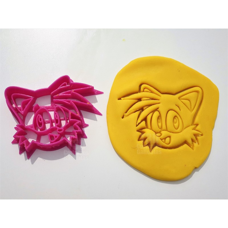 Cortante para Galletitas Sonic Tails