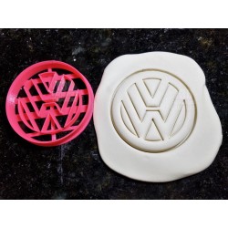 Cortante para Galletitas Volkswagen Logo