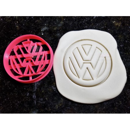 Cortante para Galletitas Volkswagen Logo