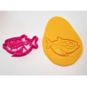 Cortante para Galletitas Babyshark 3