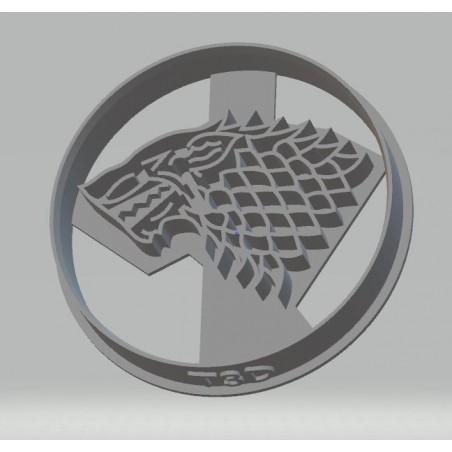 Cortante para Galletitas Game of Thrones Logo