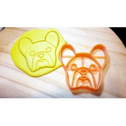 Cortante para Galletitas Perro Bulldog Frances