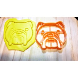 Cortante para Galletitas Perro Bulldog Ingles