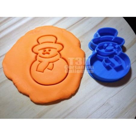 Cortante para Galletitas Muñeco de Nieve