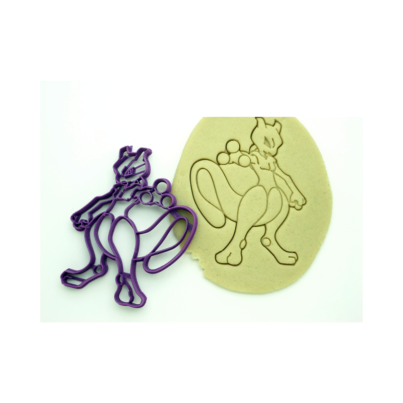 Cortante para Galletitas Mewtwo