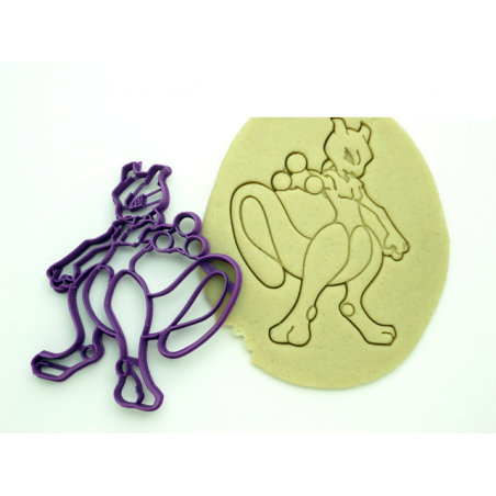 Cortante para Galletitas Mewtwo