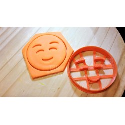 Cortante para Galletitas Emoji Sonriente