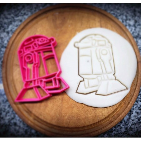 Cortante para Galletitas R2 - D2 Cara