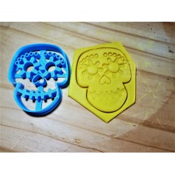 Cortante para Galletita Calavera Mexicana