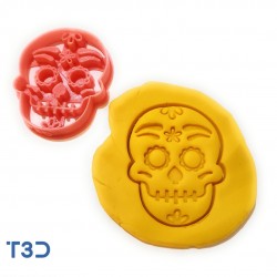 Cortante para Galletita Calavera 2