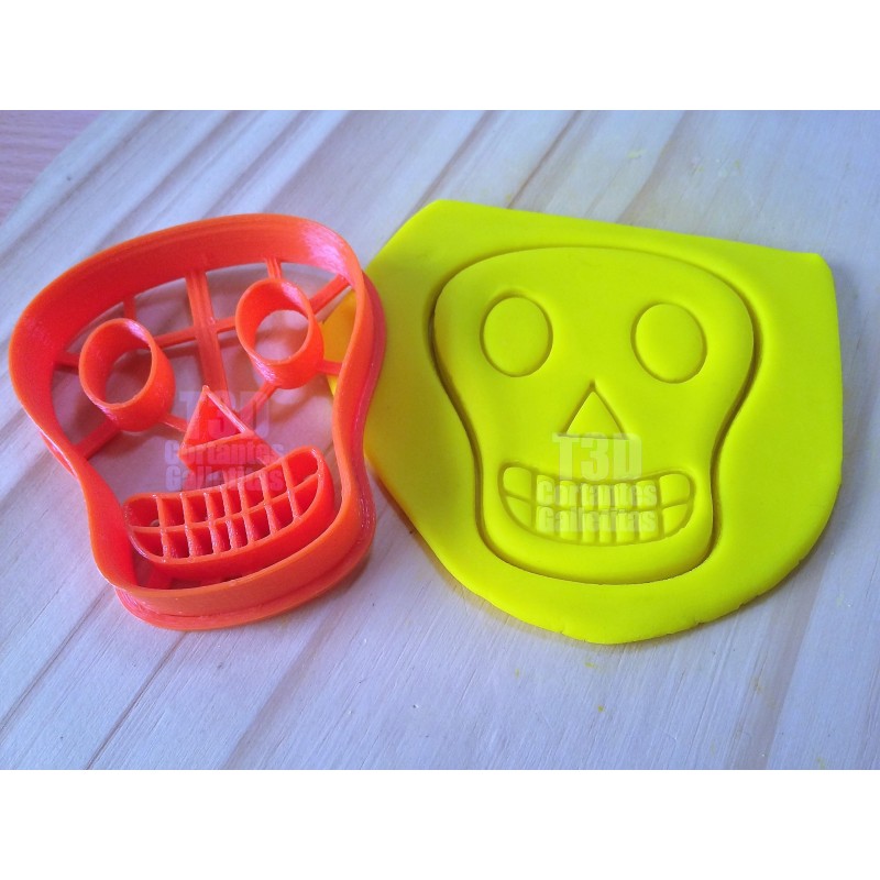 Cortante para Galletita Calavera 3